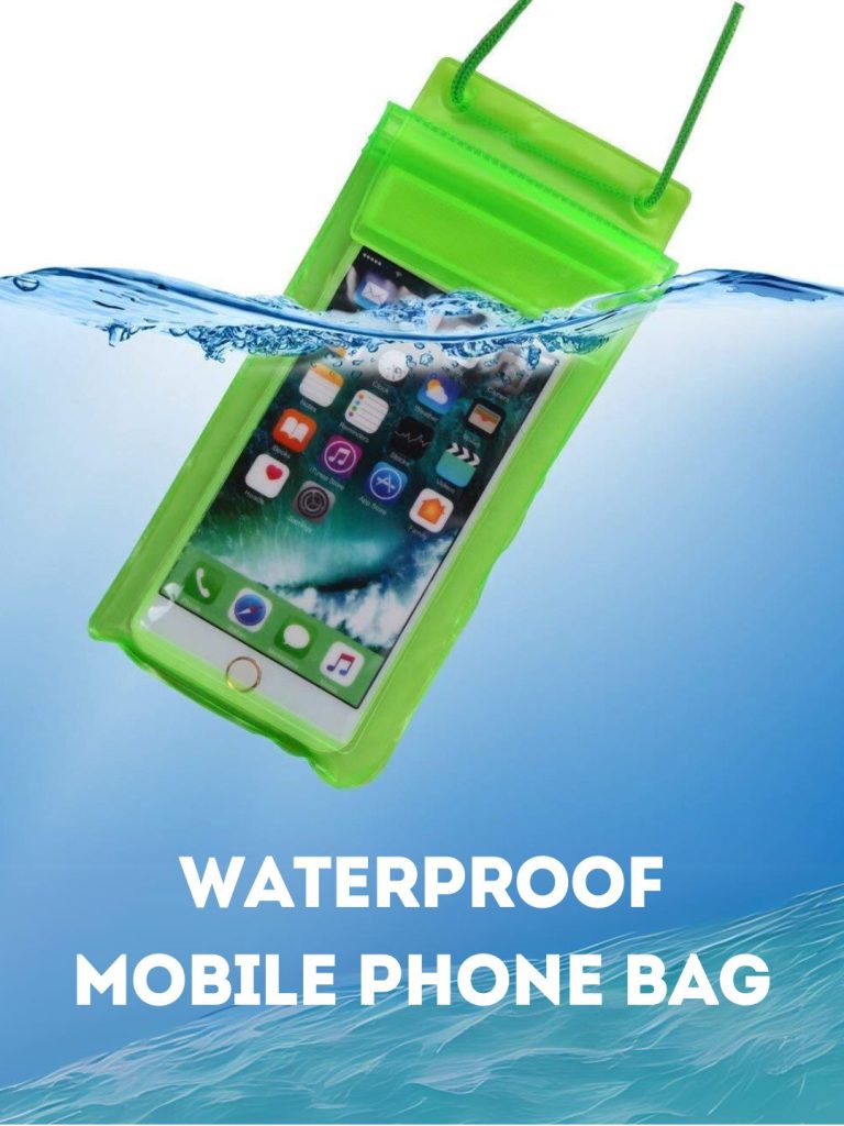 Waterproof Plastic Mobile Cover for Rain