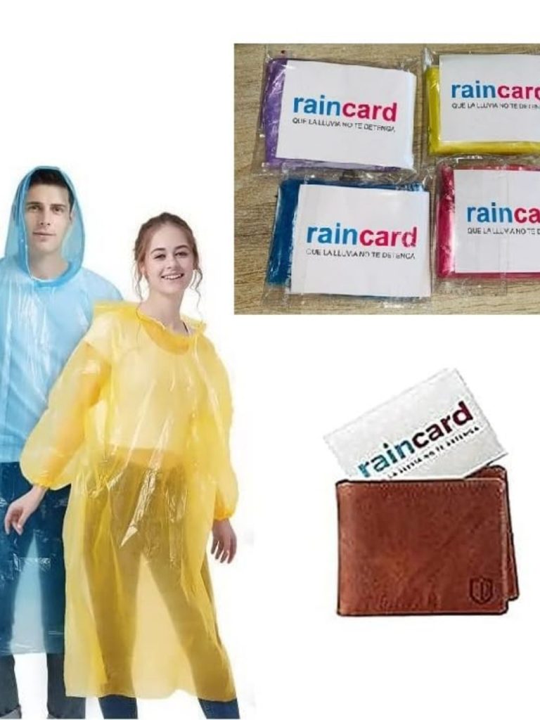 Pocket Size Disposable Raincoat/Raincard