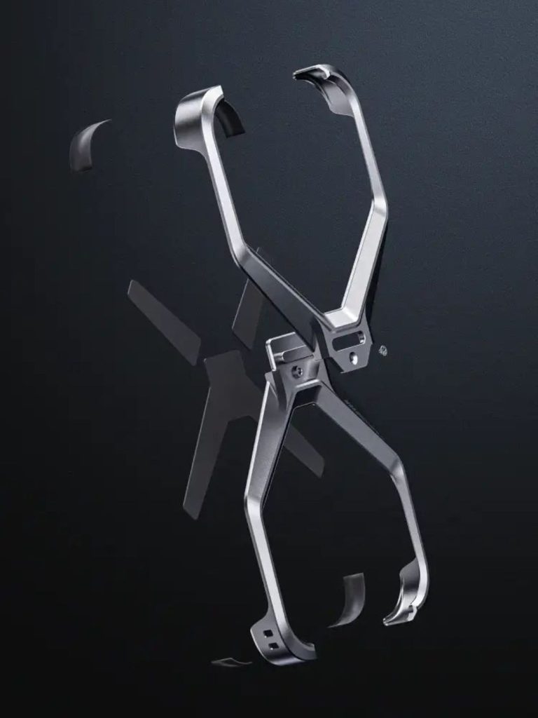 Ultra Thin Aluminium Alloy X Shaped Metal Case for Apple Iphone 13/14/15