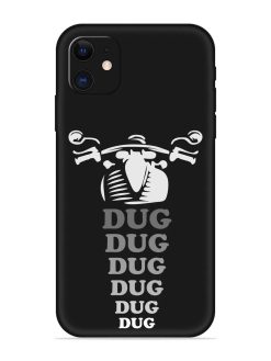 Dug Dug Dug Embossed Soft Silicone Case for Apple Iphone 11
