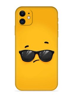 Attitude Glass Art Embossed Soft Silicone Case for Apple Iphone 11