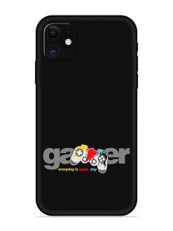 Gamer Everyday Game Embossed Soft Silicone Case for Apple Iphone 11