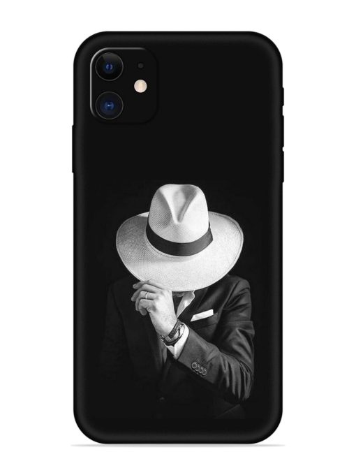 Men Under Hat Embossed Soft Silicone Case for Apple Iphone 11 Edge Zapvi