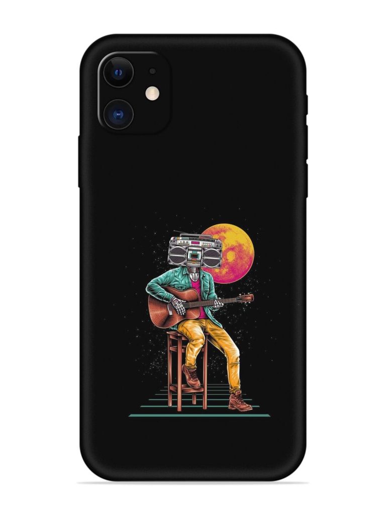 Minimalist Music Embossed Soft Silicone Case for Apple Iphone 11