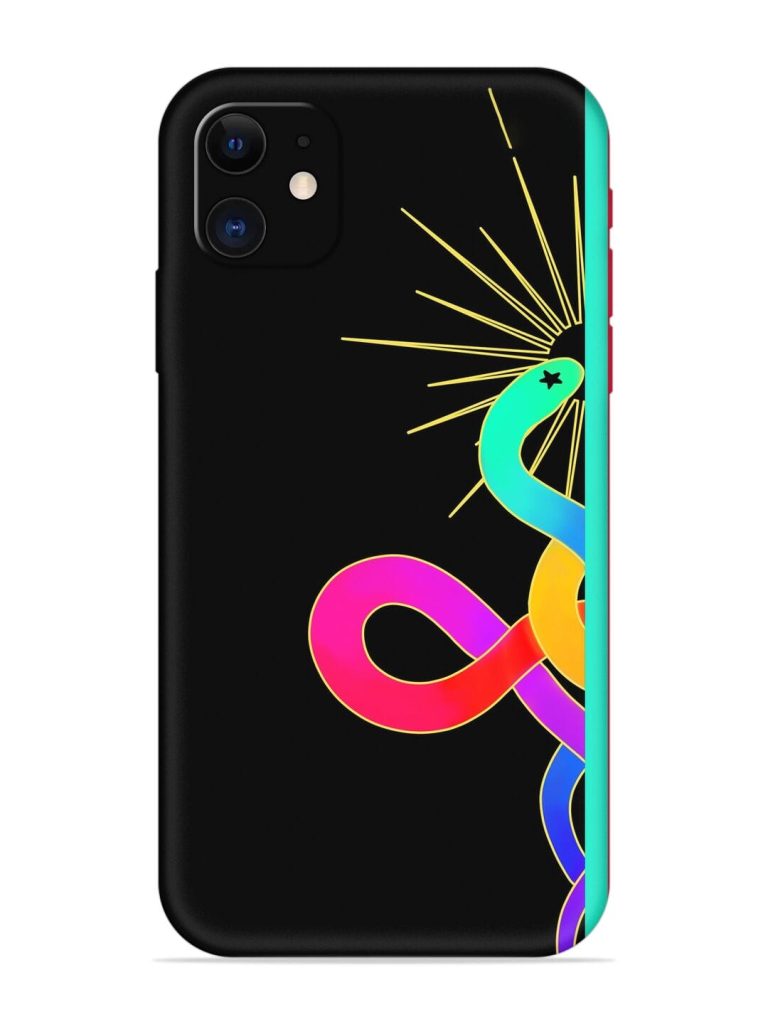 Art Geometric Abstraction Embossed Soft Silicone Case for Apple Iphone 11