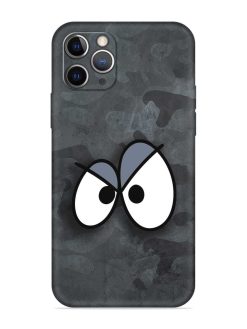Big Eyes Night Mode Embossed Soft Silicone Case for Apple Iphone 11 Pro