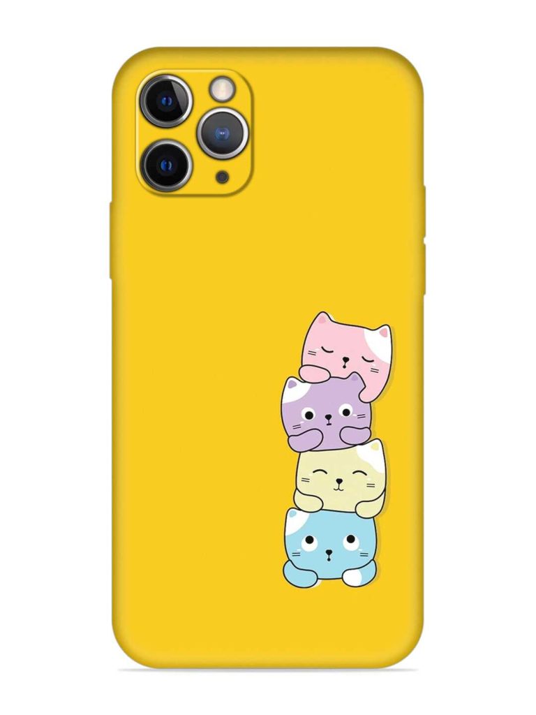 Cartoon Anime Embossed Soft Silicone Case for Apple Iphone 11 Pro