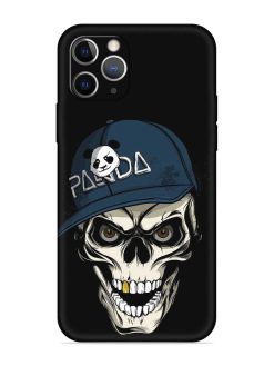 Panda Skull Embossed Soft Silicone Case for Apple Iphone 11 Pro