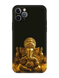 Lord Ganesha Indian Festival Embossed Soft Silicone Case for Apple Iphone 11 Pro