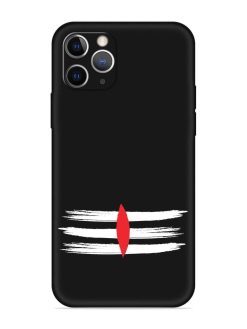 Mahadev Tilak Vector Embossed Soft Silicone Case for Apple Iphone 11 Pro