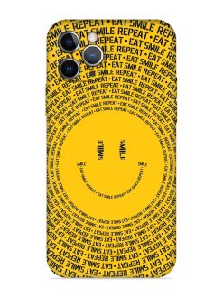 Smiley Embossed Soft Silicone Case for Apple Iphone 11 Pro