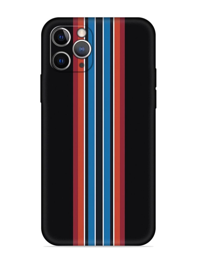 Vertical Strips Embossed Soft Silicone Case for Apple Iphone 11 Pro