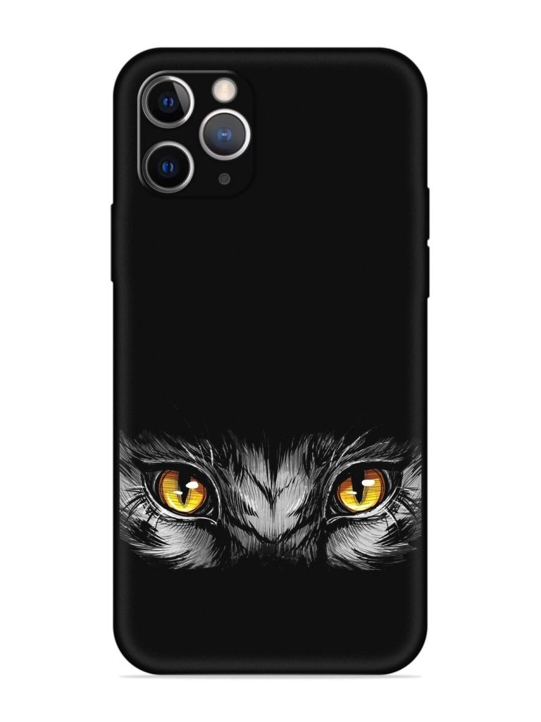 Scary Eye Embossed Soft Silicone Case for Apple Iphone 11 Pro