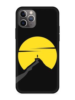 Black Ultra Vector Embossed Soft Silicone Case for Apple Iphone 11 Pro Max