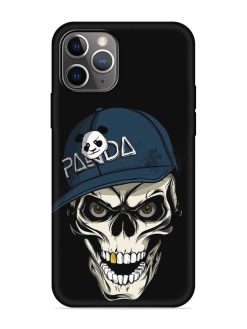 Panda Skull Embossed Soft Silicone Case for Apple Iphone 11 Pro Max