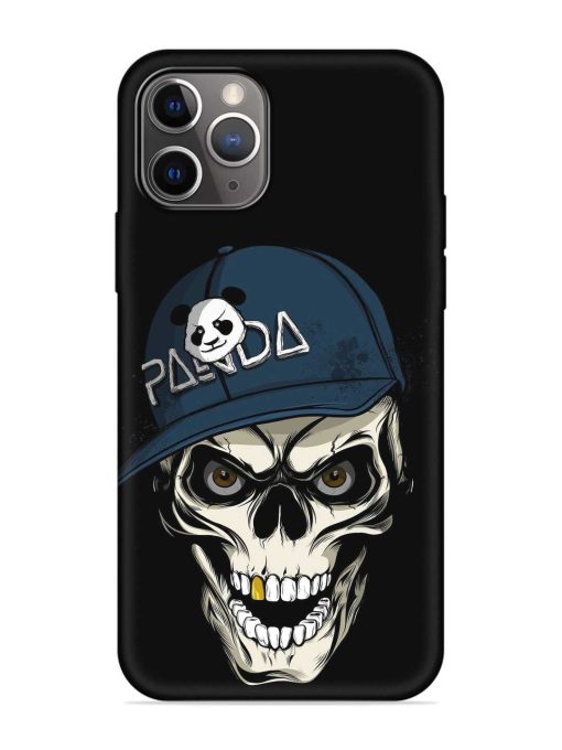 Panda Skull Embossed Soft Silicone Case for Apple Iphone 11 Pro Max Edge Zapvi