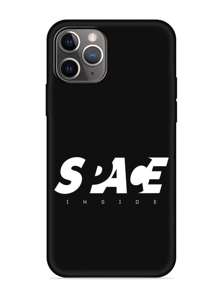 Space Typography Art Embossed Soft Silicone Case for Apple Iphone 11 Pro Max