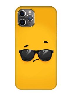 Attitude Glass Art Embossed Soft Silicone Case for Apple Iphone 11 Pro Max