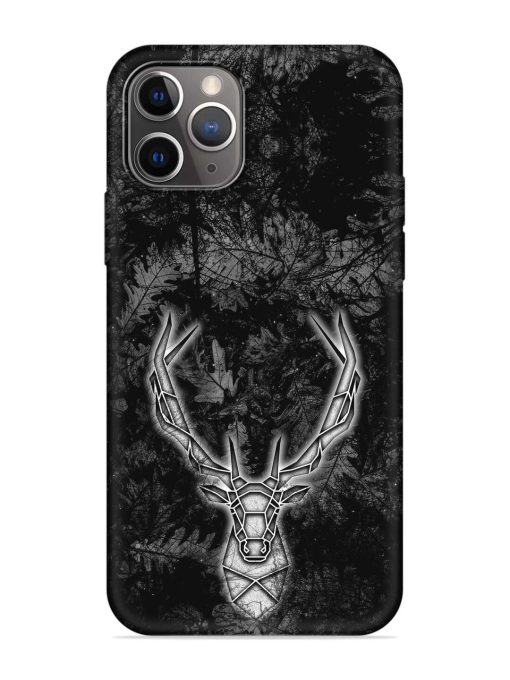 Ancient Deer Embossed Soft Silicone Case for Apple Iphone 11 Pro Max Edge Zapvi