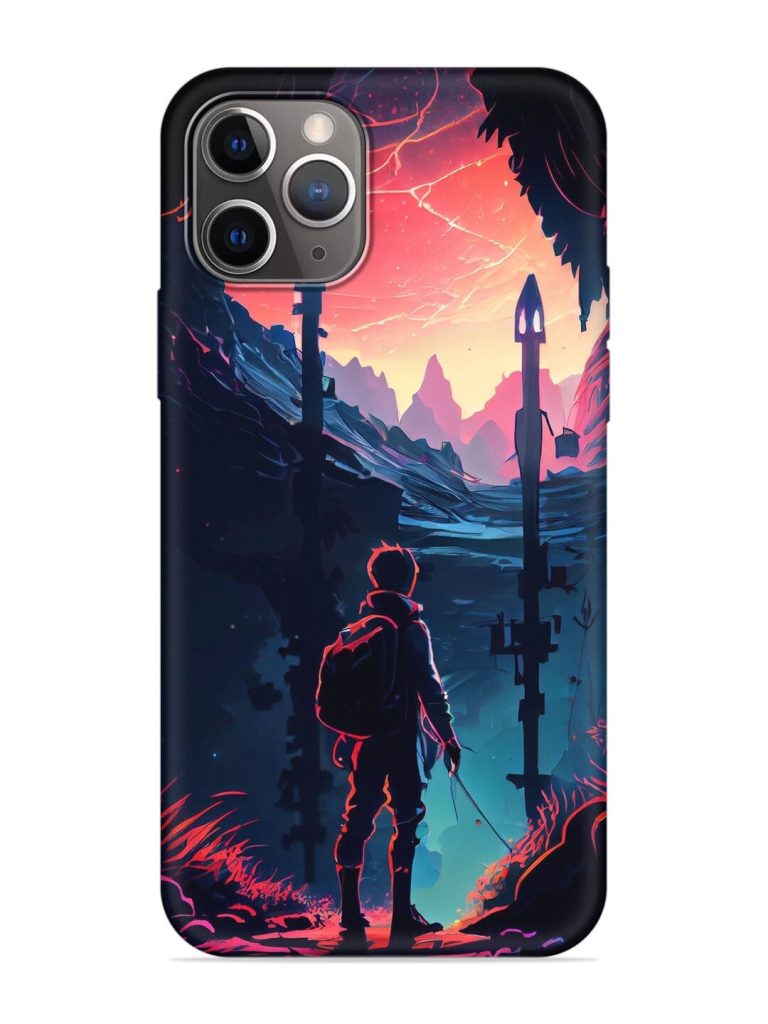 Cgs Artwork Embossed Soft Silicone Case for Apple Iphone 11 Pro Max