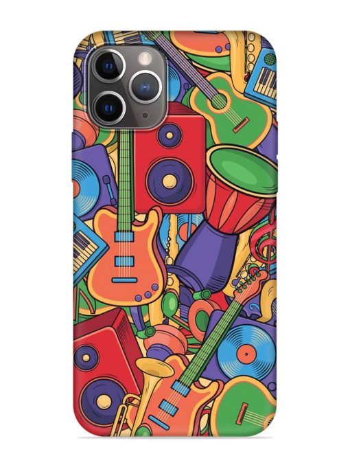 Colorful Music Art Embossed Soft Silicone Case for Apple Iphone 11 Pro Max Edge Zapvi