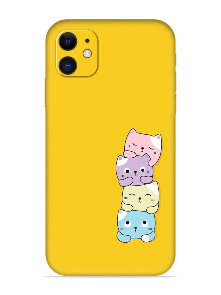 Cartoon Anime Embossed Soft Silicone Case for Apple Iphone 12
