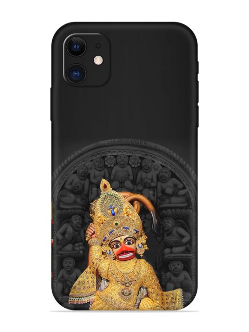 Indian Gold Hanuman Embossed Soft Silicone Case for Apple Iphone 12 Edge Zapvi