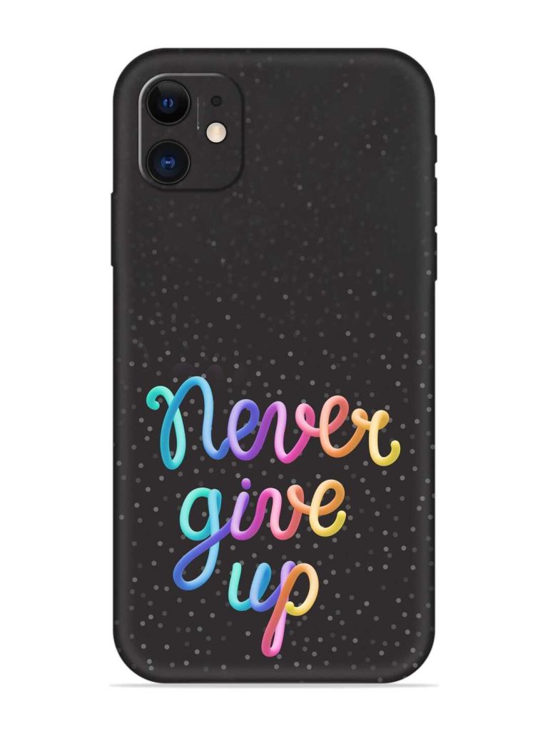 Colorful Stylized Rainbow Embossed Soft Silicone Case for Apple Iphone 12