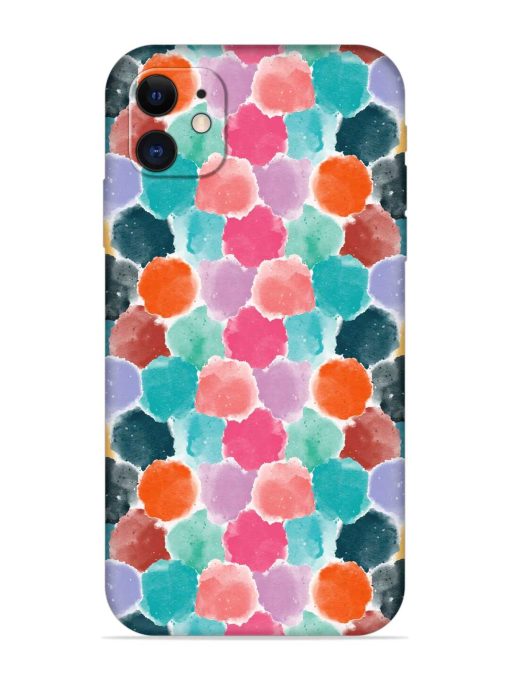 Colorful Seamless Pattern Embossed Soft Silicone Case for Apple Iphone 12 Edge Zapvi