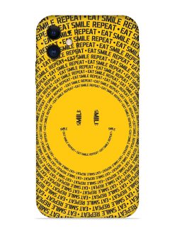 Smiley Embossed Soft Silicone Case for Apple Iphone 12
