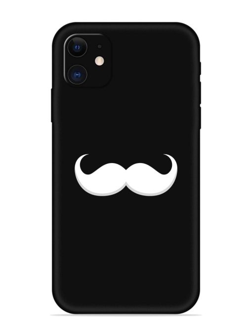 Mustache Vector Embossed Soft Silicone Case for Apple Iphone 12 Edge Zapvi