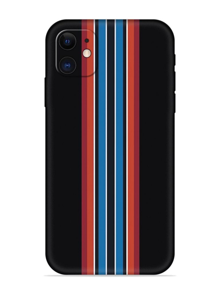 Vertical Strips Embossed Soft Silicone Case for Apple Iphone 12