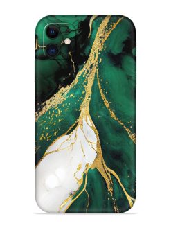 Blue Marble Art Embossed Soft Silicone Case for Apple Iphone 12