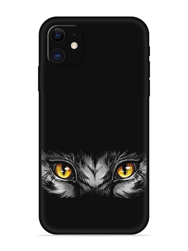 Scary Eye Embossed Soft Silicone Case for Apple Iphone 12