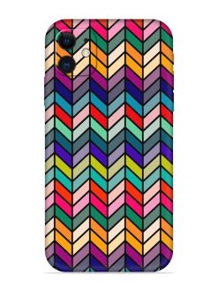 Retro Bauhaus Design Embossed Soft Silicone Case for Apple Iphone 12