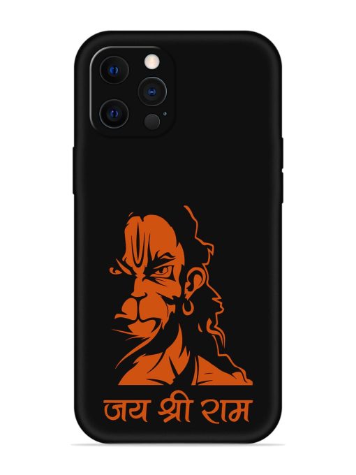 Angry Hanuman Embossed Soft Silicone Case for Apple Iphone 12 Pro Edge Zapvi