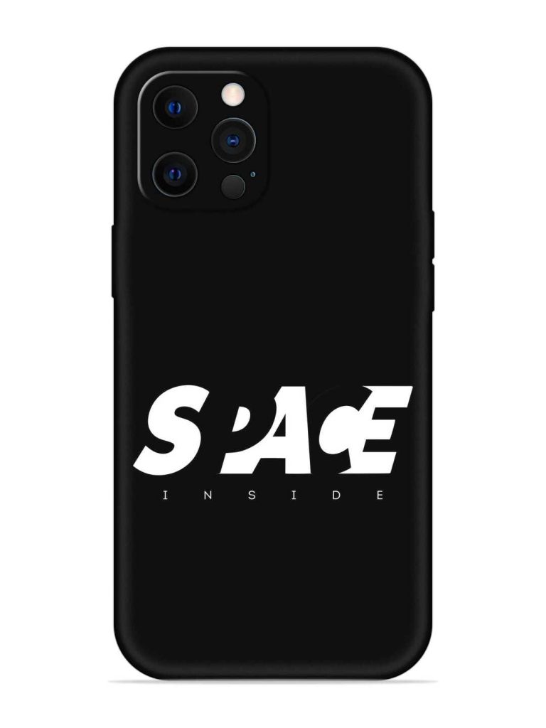 Space Typography Art Embossed Soft Silicone Case for Apple Iphone 12 Pro