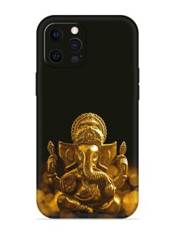 Lord Ganesha Indian Festival Embossed Soft Silicone Case for Apple Iphone 12 Pro