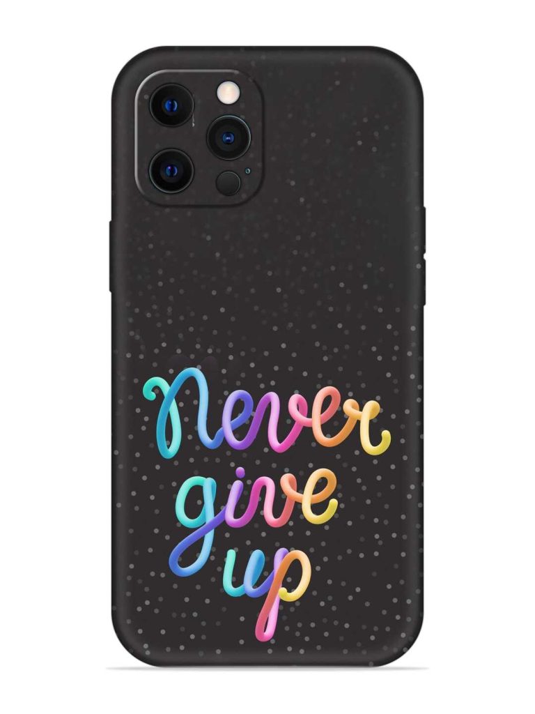 Colorful Stylized Rainbow Embossed Soft Silicone Case for Apple Iphone 12 Pro
