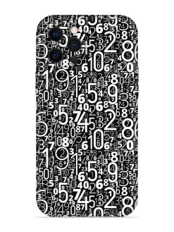 Many Numbers Different Embossed Soft Silicone Case for Apple Iphone 12 Pro