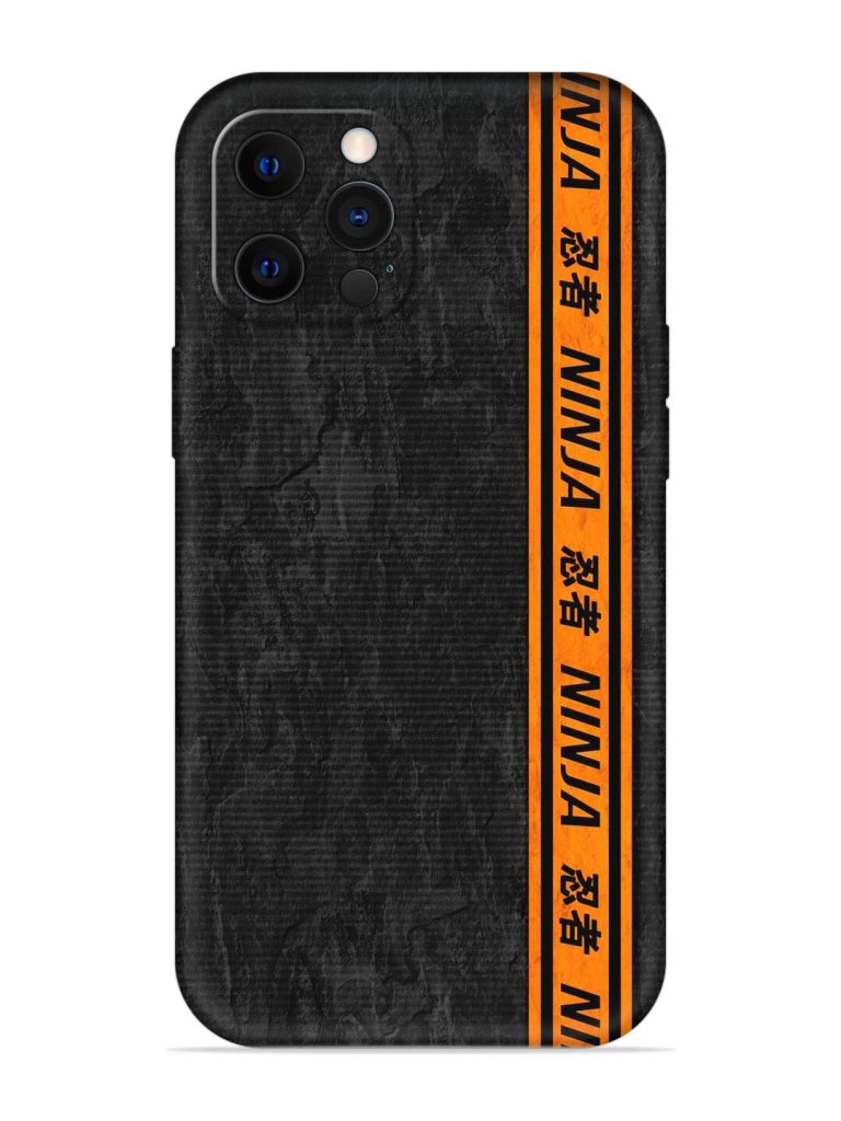Ninja Srtips Embossed Soft Silicone Case for Apple Iphone 12 Pro