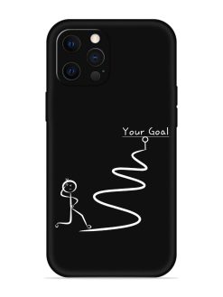 Your Goal Embossed Soft Silicone Case for Apple Iphone 12 Pro