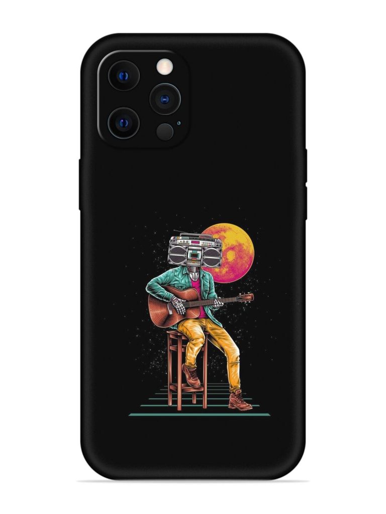 Minimalist Music Embossed Soft Silicone Case for Apple Iphone 12 Pro