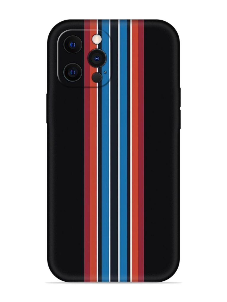 Vertical Strips Embossed Soft Silicone Case for Apple Iphone 12 Pro