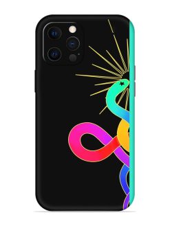 Art Geometric Abstraction Embossed Soft Silicone Case for Apple Iphone 12 Pro