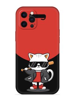 Cool Little Bear Cartoon Embossed Soft Silicone Case for Apple Iphone 12 Pro