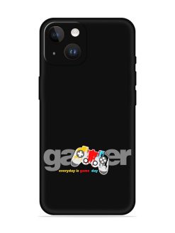 Gamer Everyday Game Embossed Soft Silicone Case for Apple Iphone 14