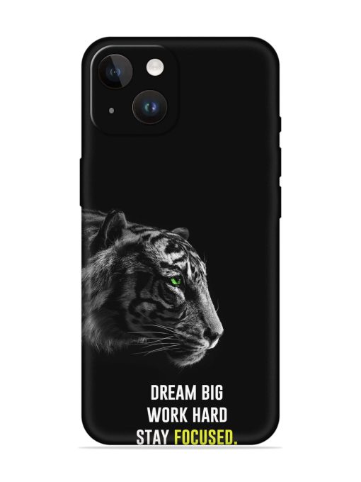 Dream Big Work Hard Embossed Soft Silicone Case for Apple Iphone 14 Edge Zapvi