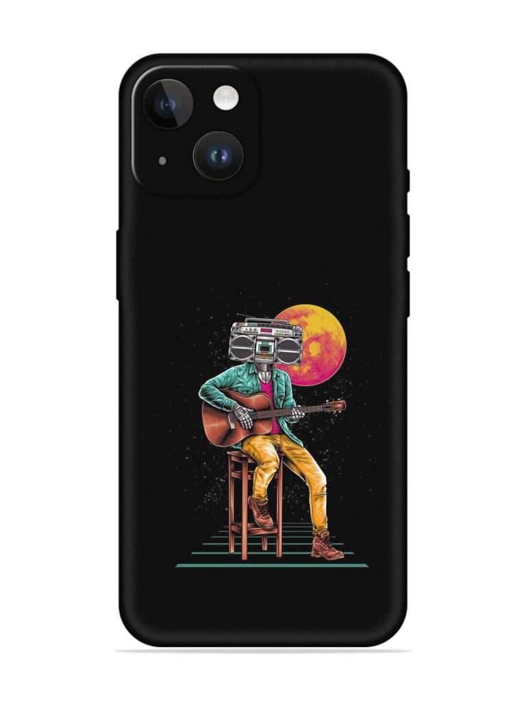 Minimalist Music Embossed Soft Silicone Case for Apple Iphone 14