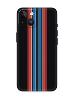 Vertical Strips Embossed Soft Silicone Case for Apple Iphone 14